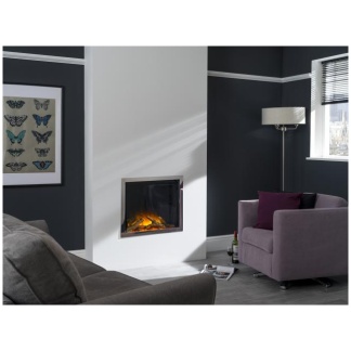 Flamerite Electric Fires - Gotham 600 Four sided Frame Wall Mounted Fire